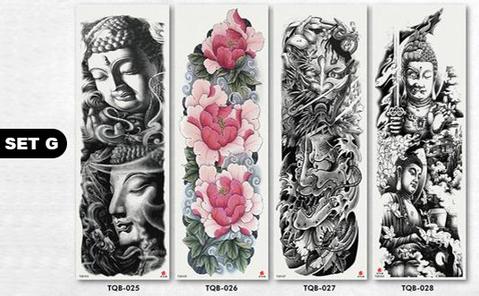 Hot Summer Sale Waterproof Temporary Sleeve Arm Tattoo（The last 200 sets buy 1 get 4 free  ）