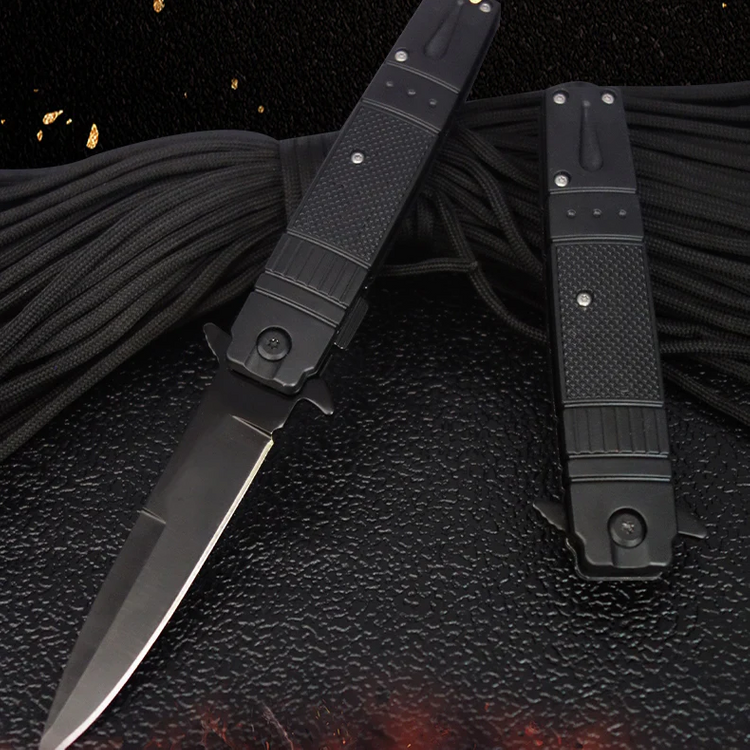 TACTICAL OUTDOOR FOLDING KNIFE - Made in Japan