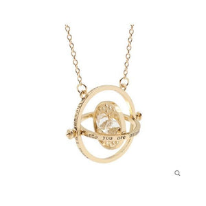 Harry Potter Time Turner Hourglass Necklace